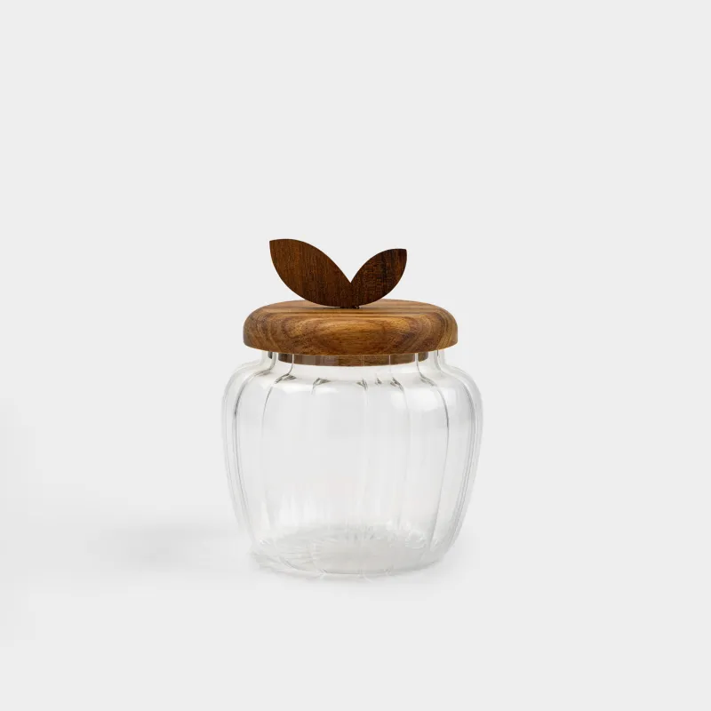 Банка для сыпучих продуктов, 700 мл, Camellia wood