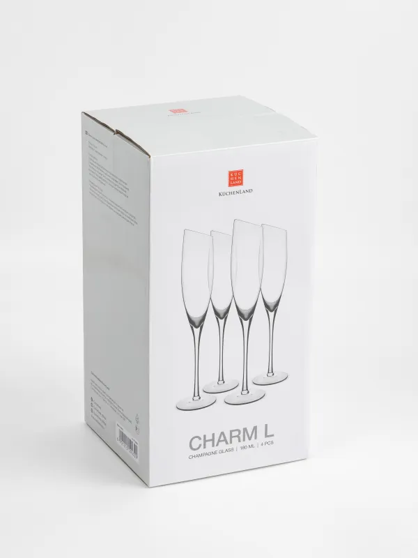 Бокал для шампанского, 4 шт, Charm L, image-5