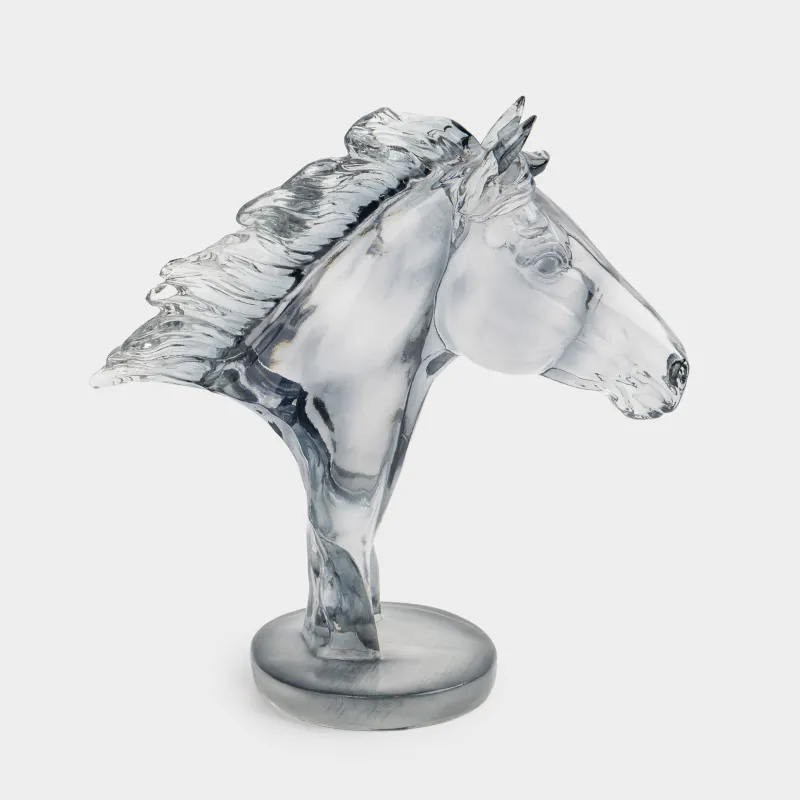 Статуэтка, 22 см, Голова лошади, Horse color