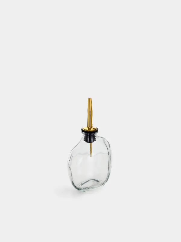 Бутылка для масла или уксуса, 250 мл, с дозатором, Classic gold, image-1