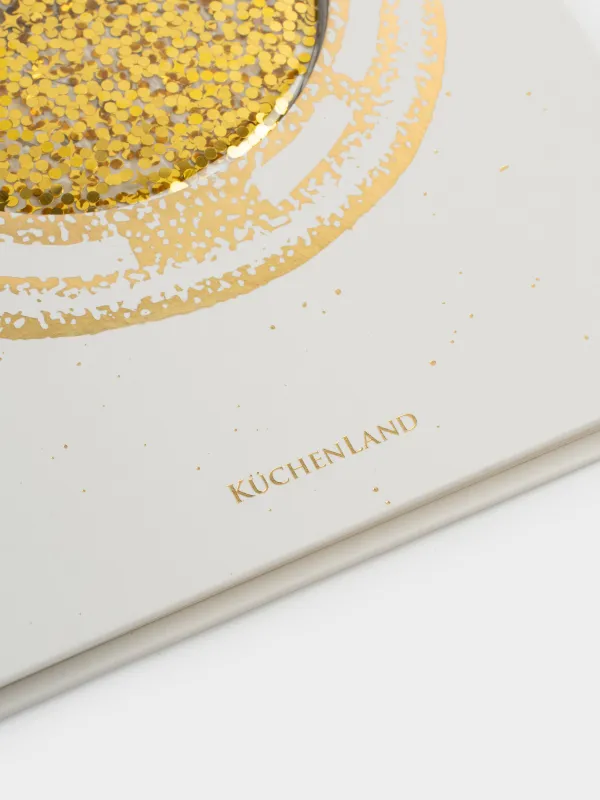 Блокнот, 16х20 см, 70 листов, на кольцах, Stationery gold, image-2