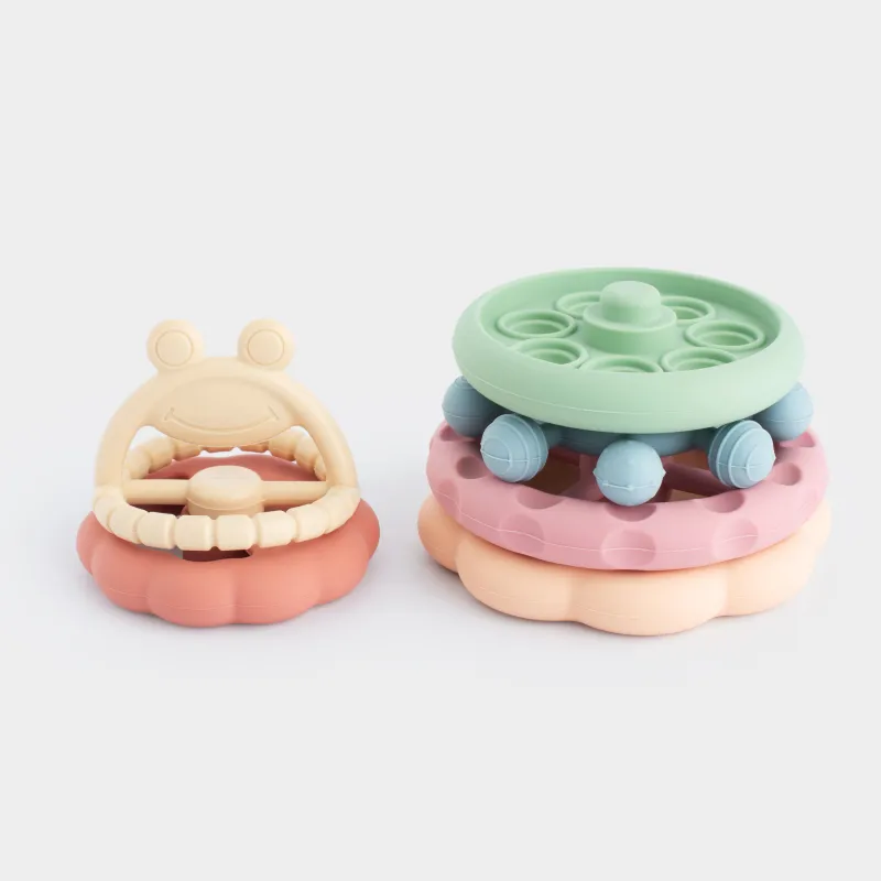 Игрушка развивающая, 11 см, Пирамидка фигурная, Kiddy, image-2