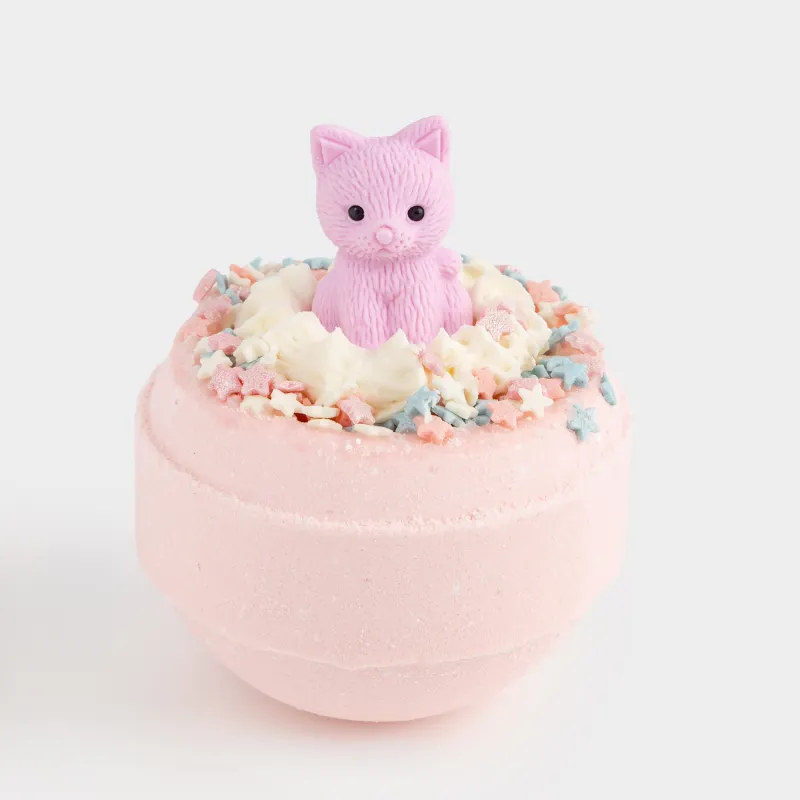 Бомбочка для ванны, с игрушкой, Cat