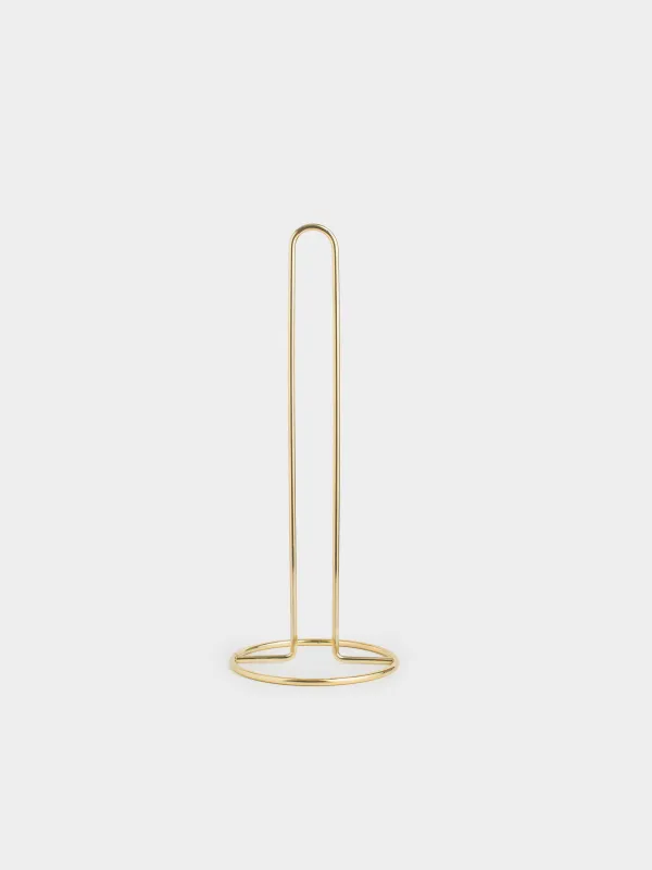 Держатель для бумажных полотенец, Twist gold, image-0