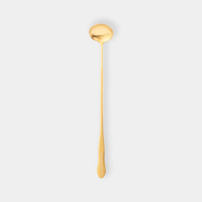 Ложка для специй, 24 см, сталь, золотистая, Classic gold