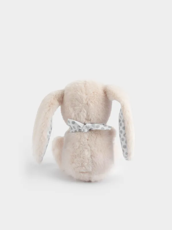 Игрушка-погремушка, 23 см, мягкая, Зайка с кольцом, Rabbit, image-2