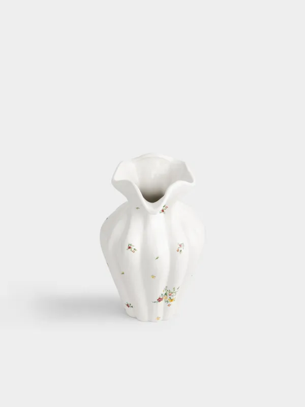 Ваза для цветов, молочная, El flower, image-3