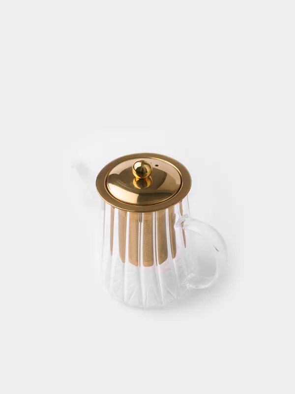 Чайник заварочный, 600 мл, Camellia gold, image-1