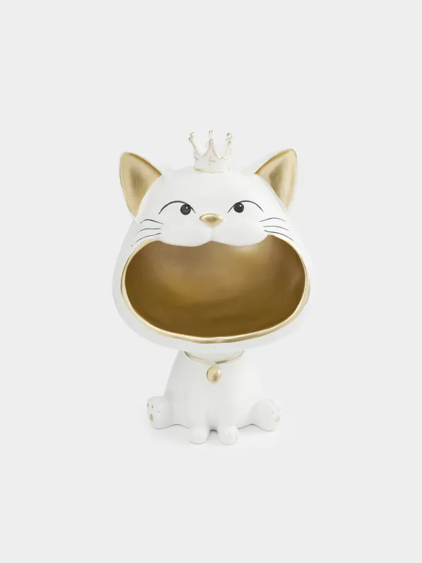 Конфетница, 26х17 см, Кот в короне, Cat, image-0