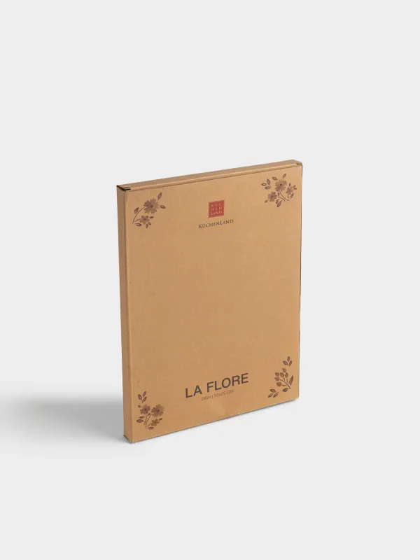 Блюдо, 35х25 см, Винтажные цветы, La flore, image-5