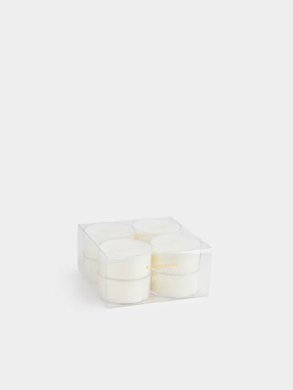 Свеча ароматическая, 6 см, 8 шт, чайная, Luxury white, image-4