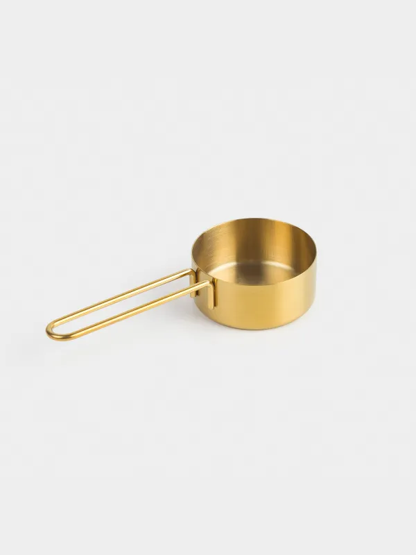 Ложка мерная, 50 мл, сталь, золотистая, Device gold, image-1