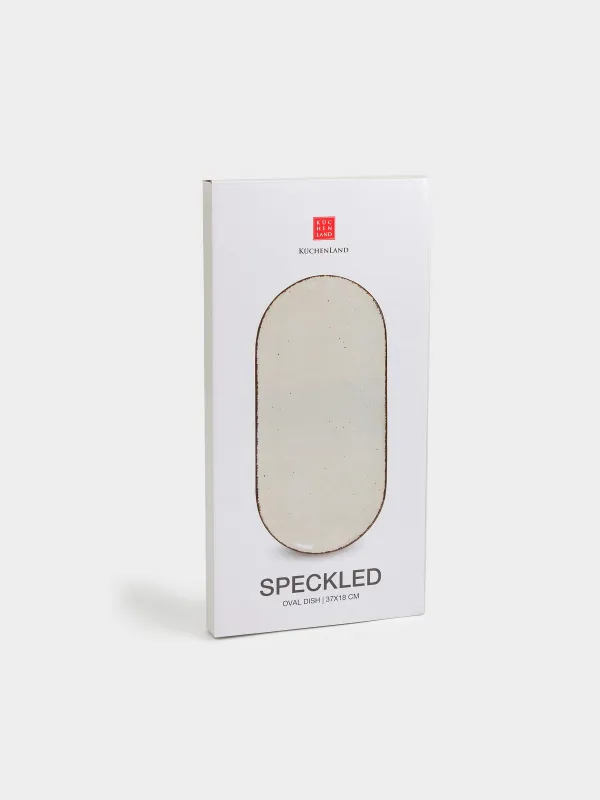 Блюдо, в крапинку, бежевое, Speckled, image-6
