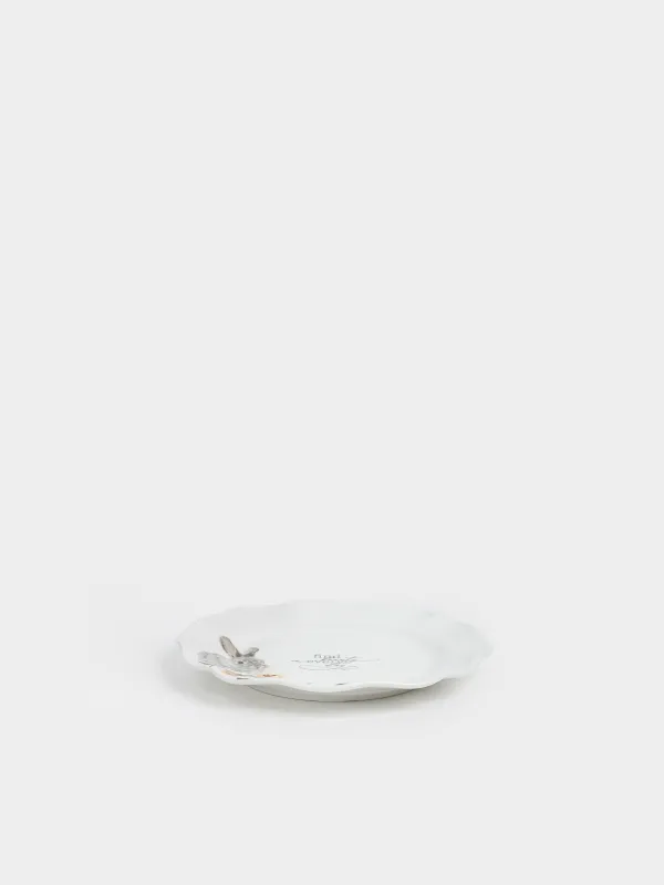 Тарелка закусочная, 19 см, Кролик и цыпленок, Rabbit Easter, image-3