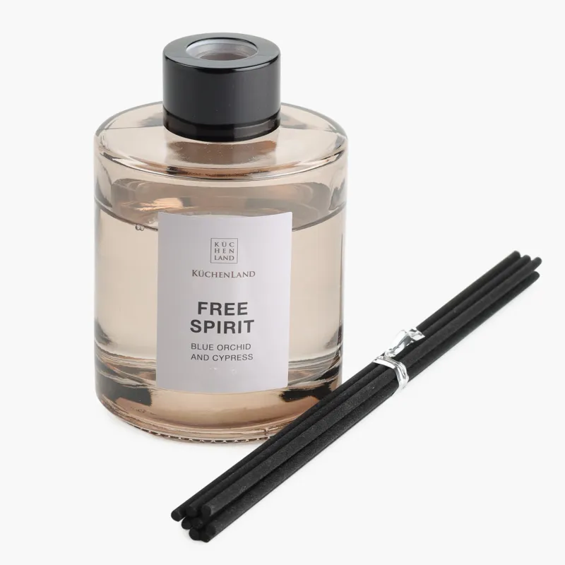 Ароматический диффузор, 100 мл, Blue Orchid and Cypress, Free spirit, image-0