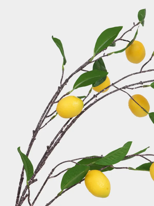 Ветка декоративная, 95 см, Лимон, Fruit decor, image-2