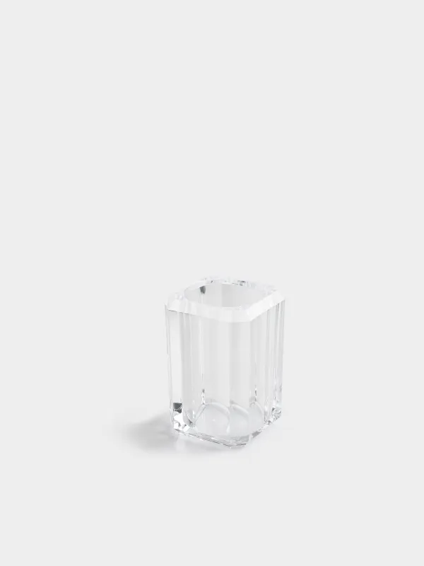 Стакан для ванной комнаты, 10 см, Crystal glance, image-1