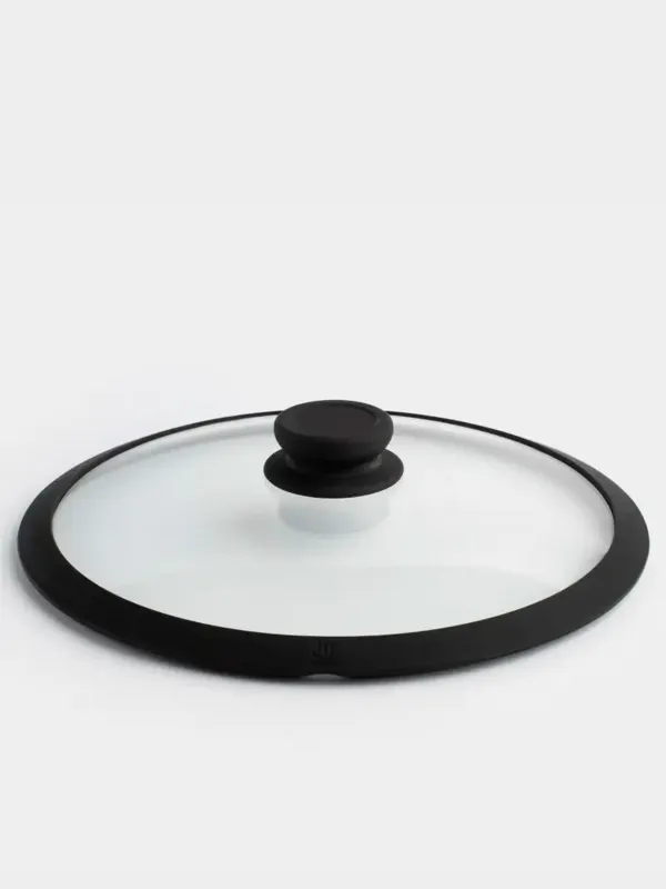 Крышка, 28 см, стекло Т/силикон, Solution accessory, image-0
