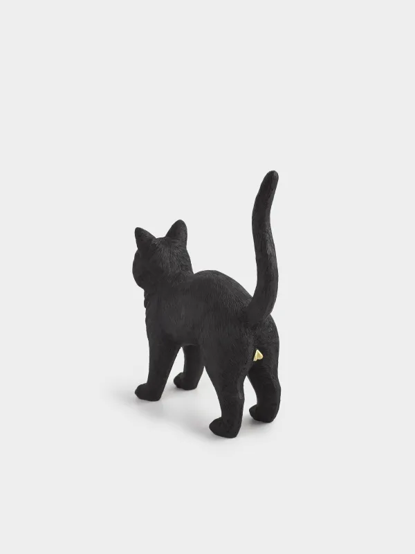 Статуэтка, 24х23 см, Кот, Cat night, image-3