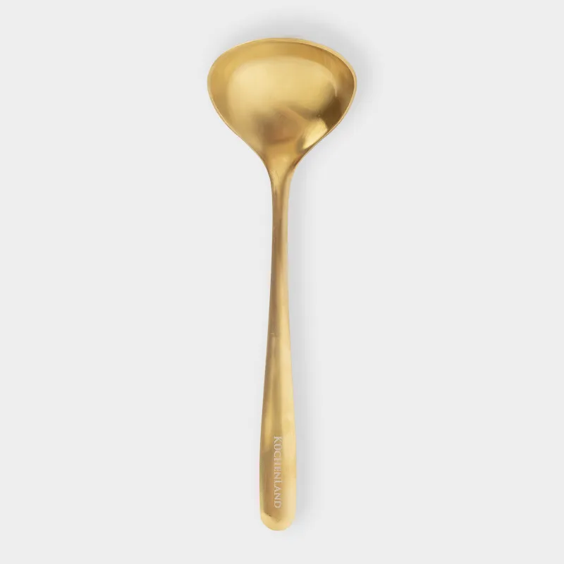 Ложка разливная, 20 см, сталь, золотистая, Classic gold