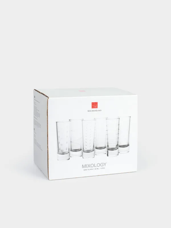 Стопка для водки, 6 шт, Mixology, image-4