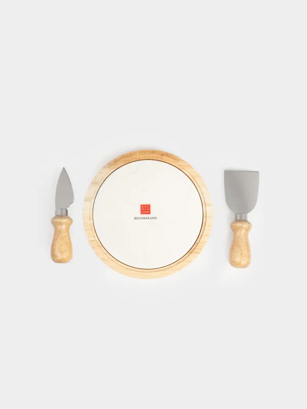 Набор для сыра, 4 предмета, Marble, image-3