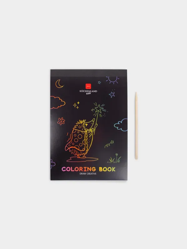 Альбом для раскрашивания, 30 листов, с карандашом, Draw creative, image-0