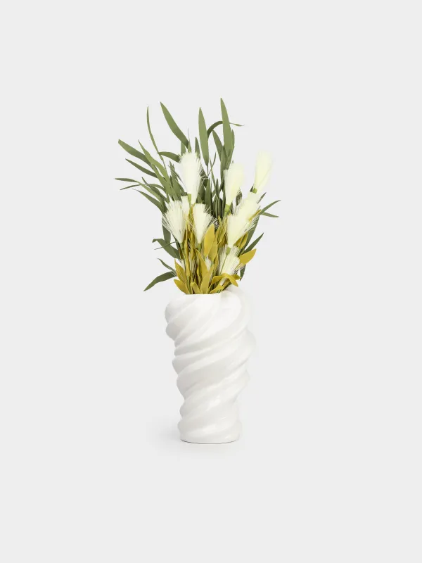 Ваза для цветов, 30 см, декоративная, Волны, Fluid, image-5