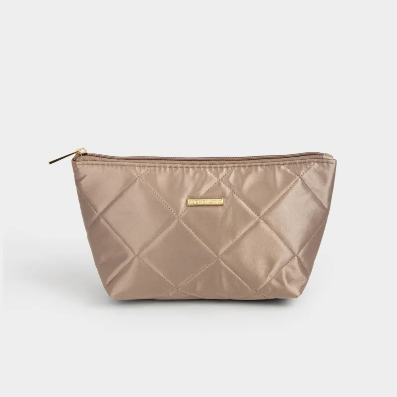Косметичка, молочная, Quilted silk