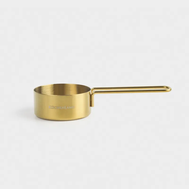 Ложка мерная, 50 мл, сталь, золотистая, Device gold