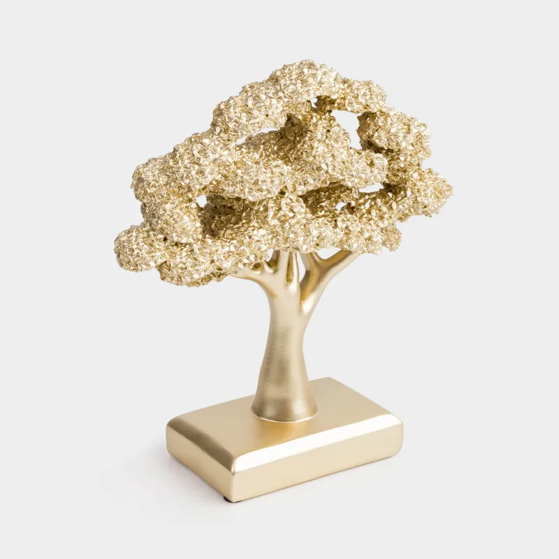 Статуэтка, 20 см, Бонсай, Wood gold, image-2