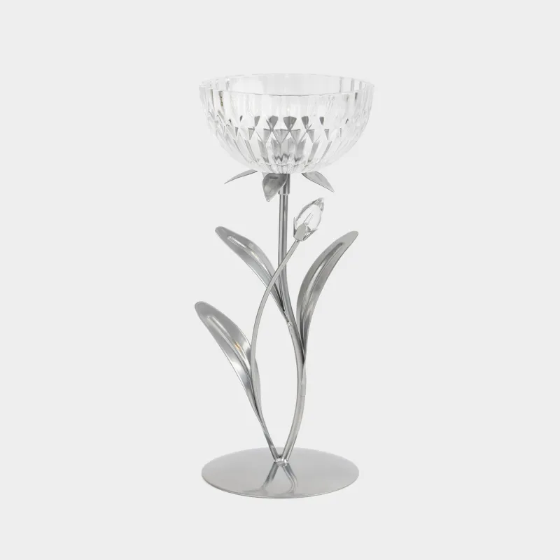 Подсвечник, 26 см, для чайной свечи, Цветок, Fantastic flowers