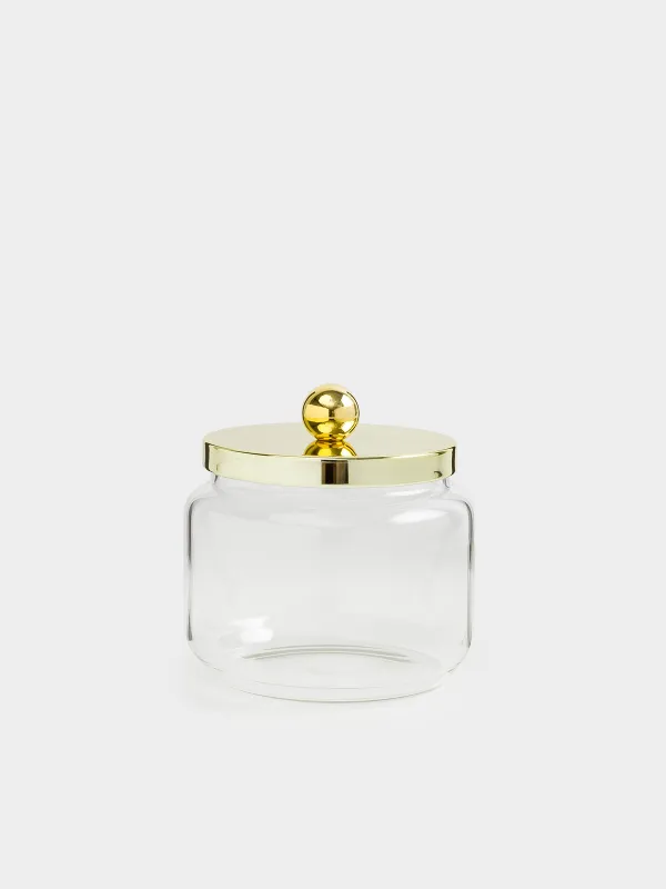 Емкость для хранения, 300 мл, Classic gold, image-0