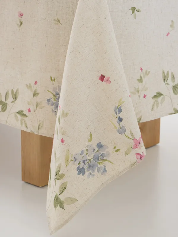 Скатерть, 170х250 см, Цветы, Colorful flowers, image-4
