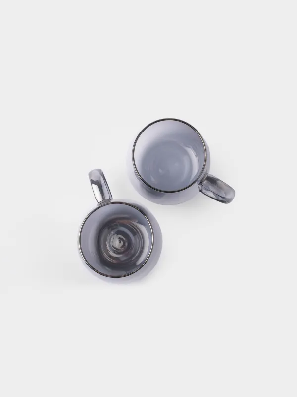 Набор чайный, на 2 персоны, Clear grey, image-5