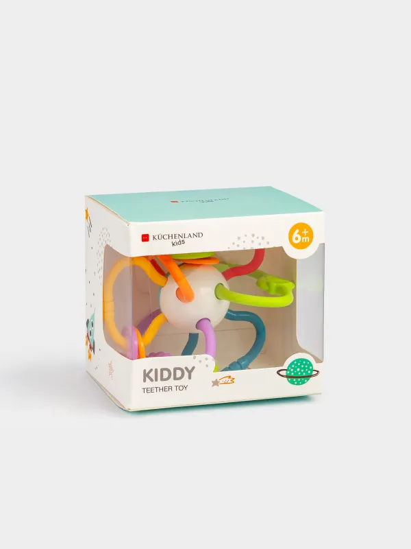 Игрушка-прорезыватель, 11х10 см, силикон/пластик, Kiddy, image-5