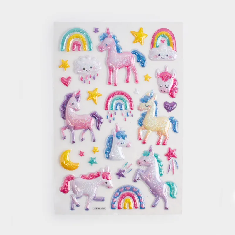 Набор наклеек, Unicorn
