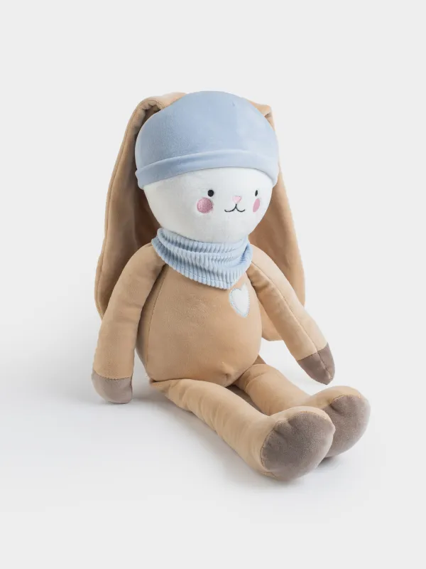 Игрушка, 55 см, мягкая, полиэстер, бежевая, Кролик, Rabbit, image-3