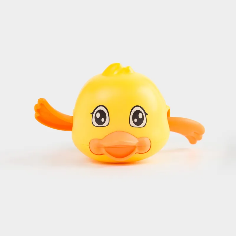 Игрушка для купания, заводная, Утенок, Duck yellow