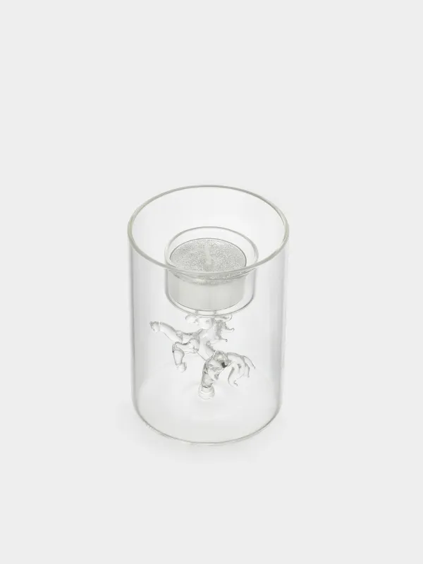 Подсвечник, 8x11 см, для чайной свечи, Конь, Decor candle, image-3