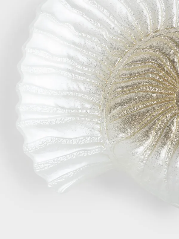 Блюдо, 31x29x4 см, Ракушка, Ammonite, image-2