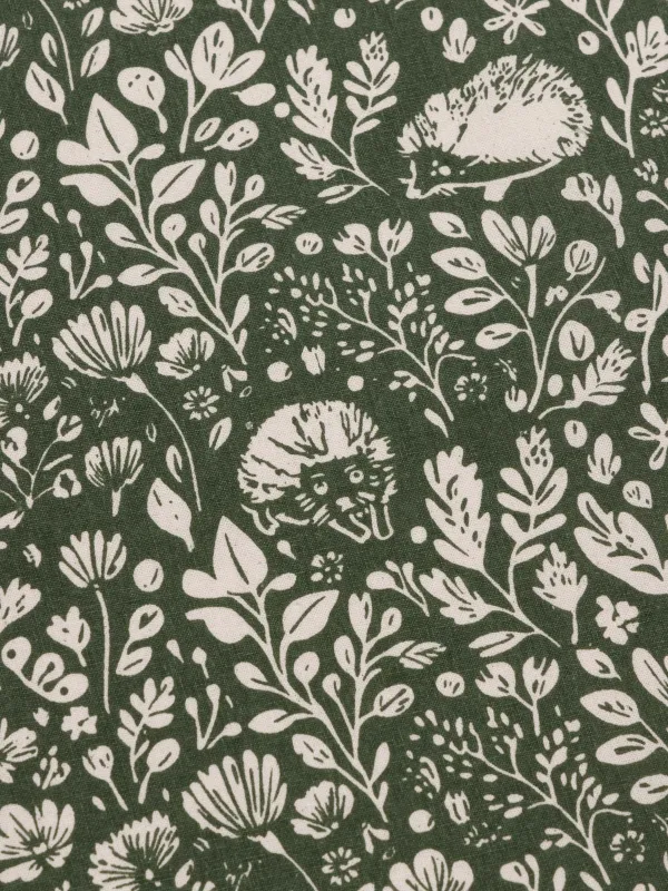 Полотенце кухонное, Hedgehogs in flowers, image-2