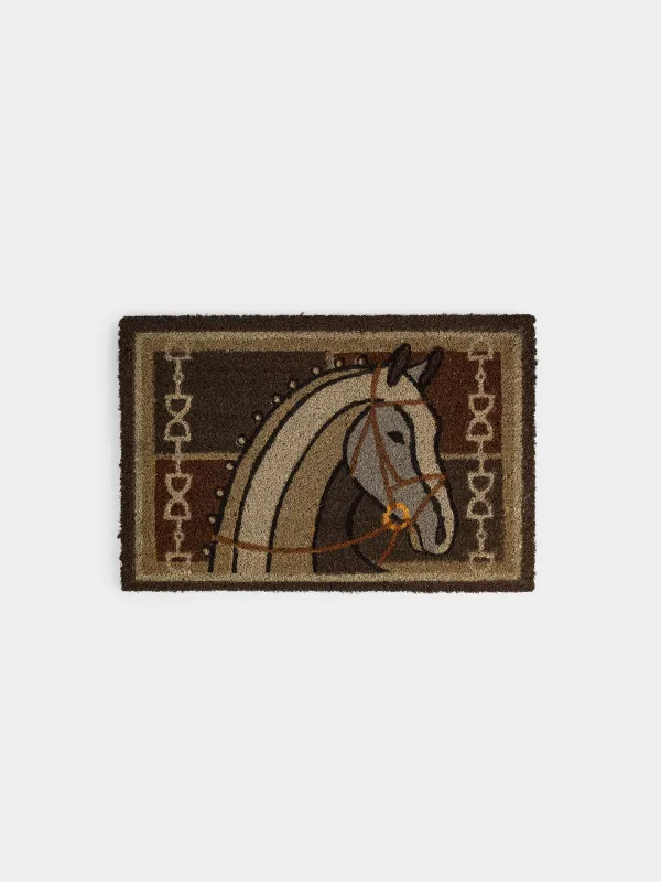 Коврик придверный, 40х60 см, Конь, Home horse, image-0