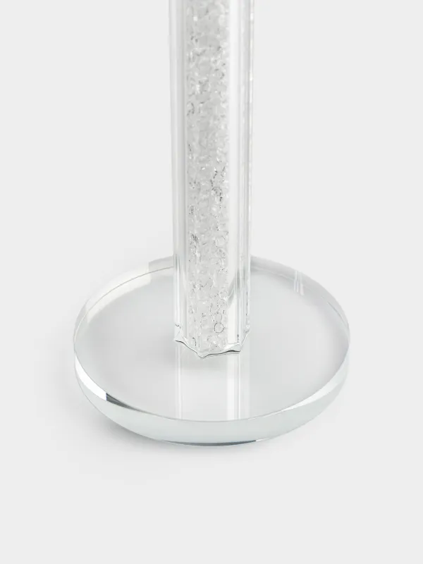 Подсвечник, 23 см, для чайной/тонкой свечи, Кристалл, Crystal, image-2