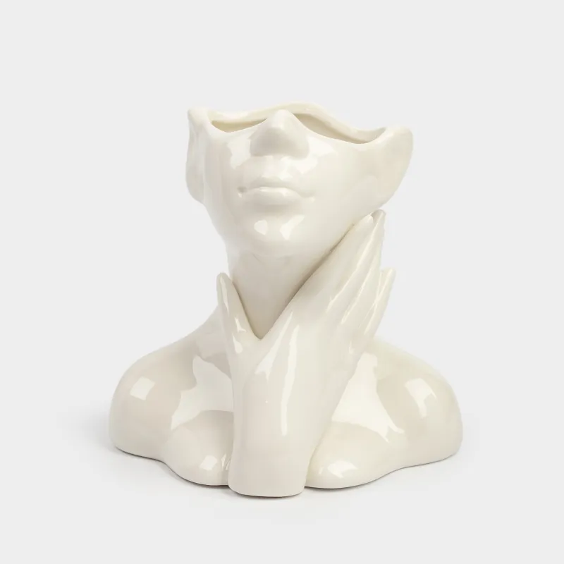 Подставка для косметических кистей, Руки на шее, Face