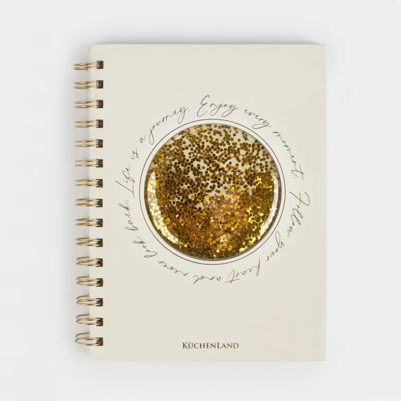 Блокнот, 15х20 см, 70 листов, на кольцах, Stationery