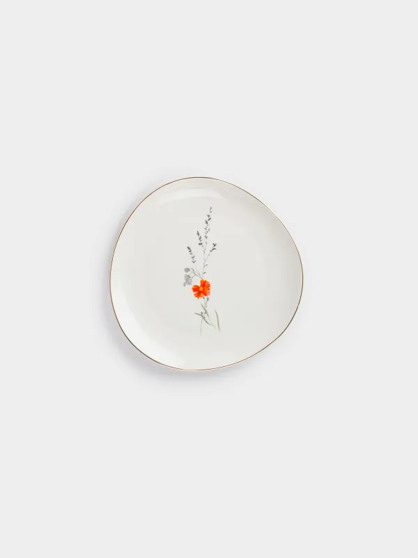 Тарелка закусочная, 21 см, Полевые цветы, Yarrow, image-0
