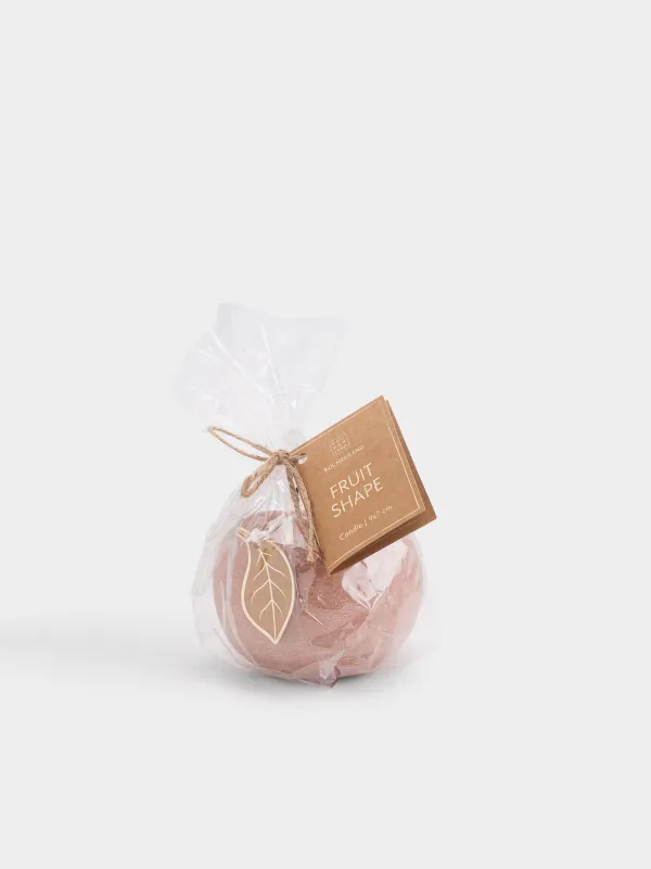 Свеча, коричневая, Fruit shape, image-3