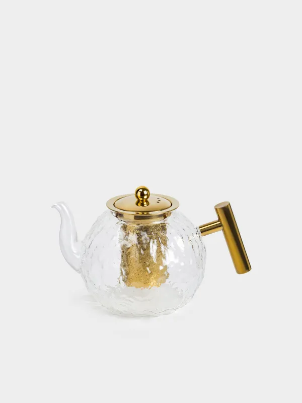 Чайник заварочный, 1,3 л, Glacial gold, image-0