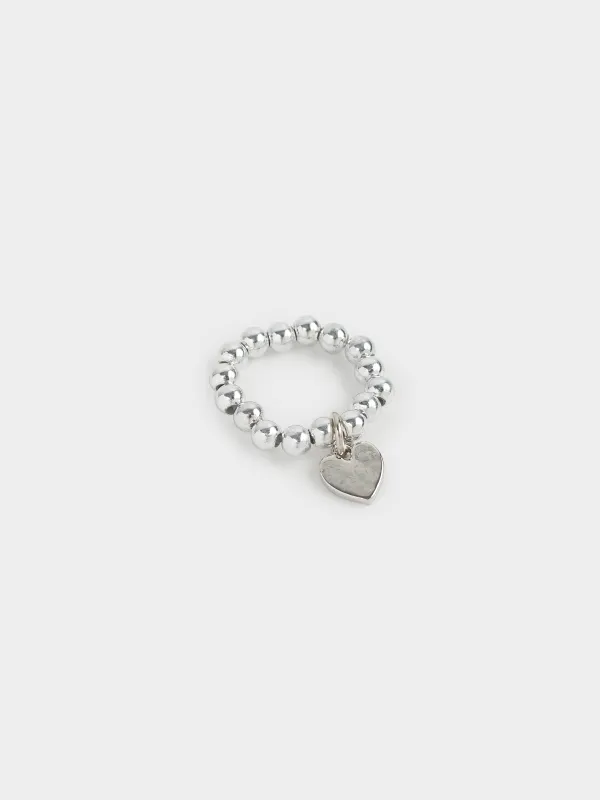 Кольцо, Сердце, Pearl heart, image-1